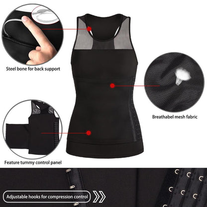 Compress Abdomen Vest Shaper Undershirt
