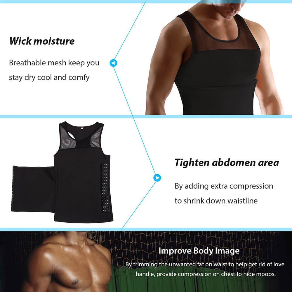 Compress Abdomen Vest Shaper Undershirt