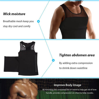 Compress Abdomen Vest Shaper Undershirt