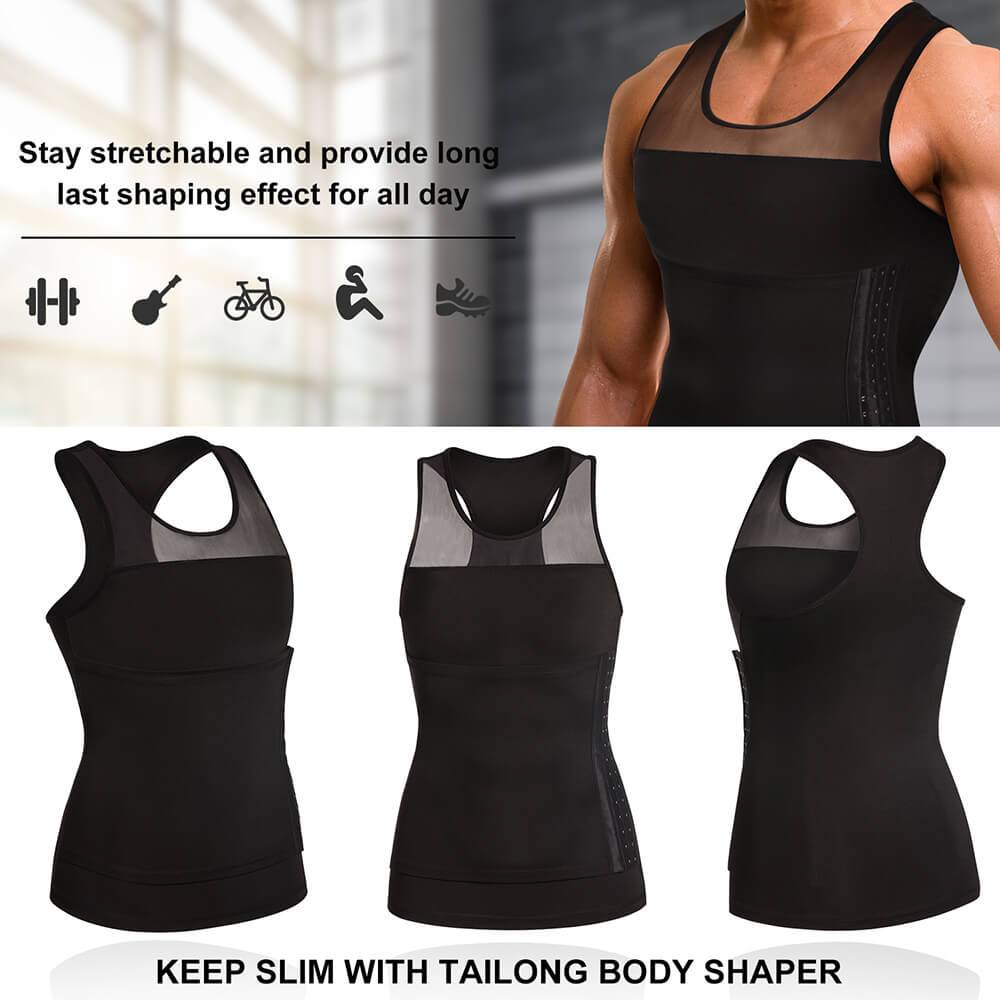 Compress Abdomen Vest Shaper Undershirt