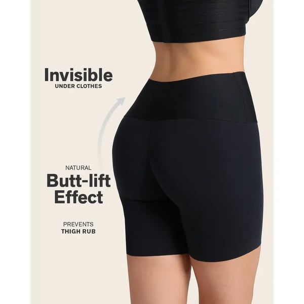 Stay-In-Place Seamless Shaper – No Roll, All Comfort & Curve Magic!