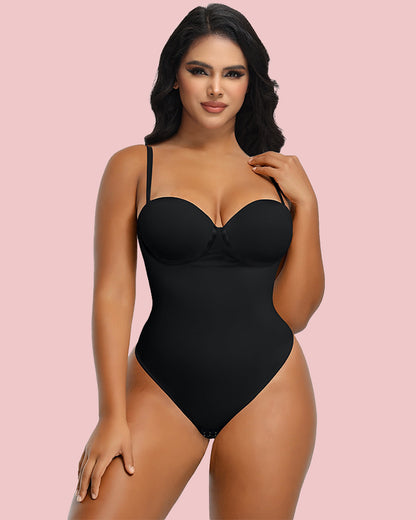 Back Lace-up Thong Seamless Shapewear