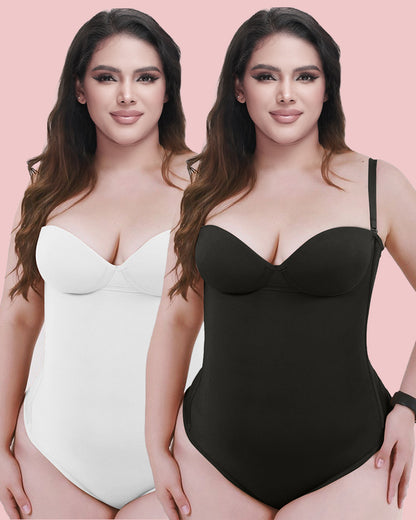 Back Lace-up Thong Seamless Shapewear