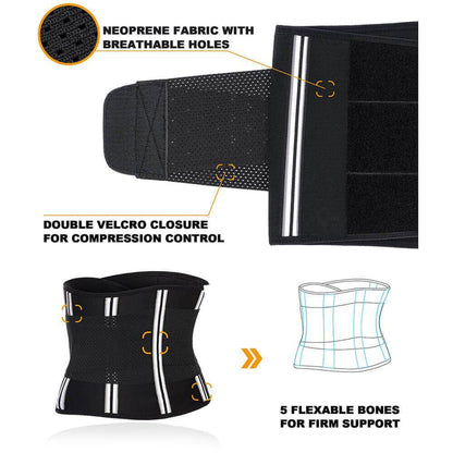 Men Neoprene Shape Fitter Belt For Lower Back Pain
