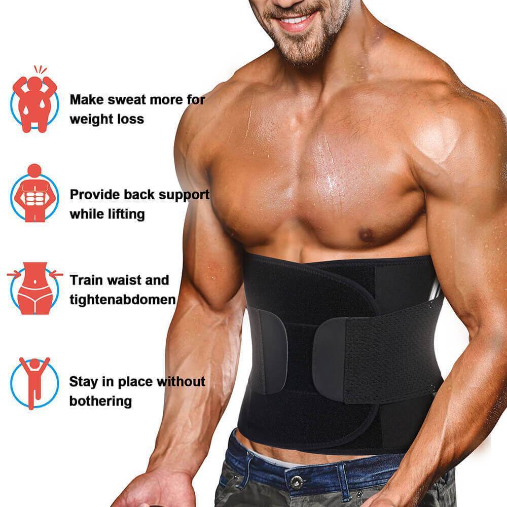 Men Neoprene Shape Fitter Belt For Lower Back Pain
