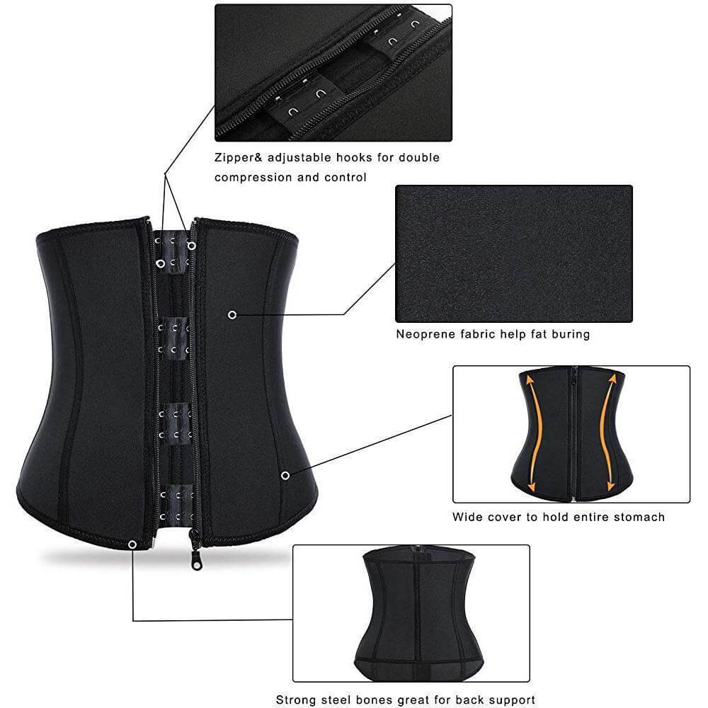 Men Sauna Sweat Waist Trainer Slimming Belt