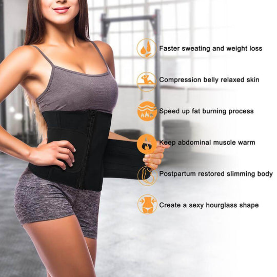 Women Tummy Control Sauna Neoprene Waist Trainer