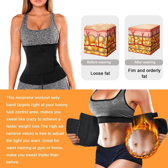 Women Tummy Control Sauna Neoprene Waist Trainer