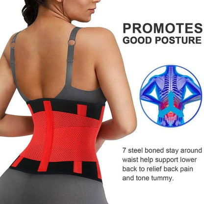 Neoprene Detachable Velcro Zipper High Elastic Sweat Body Sculpting