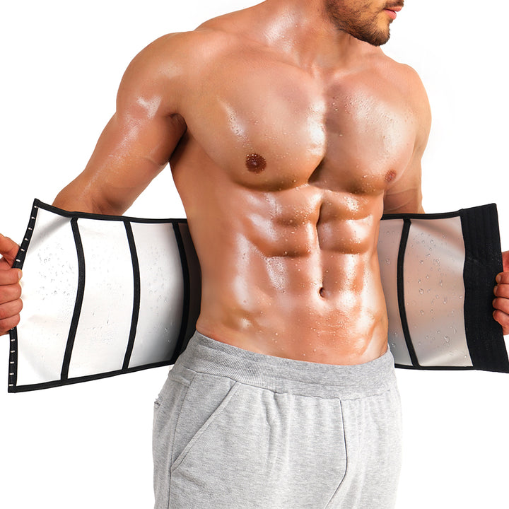 Sweat Silver Layer Fat Burning Waist Trainer