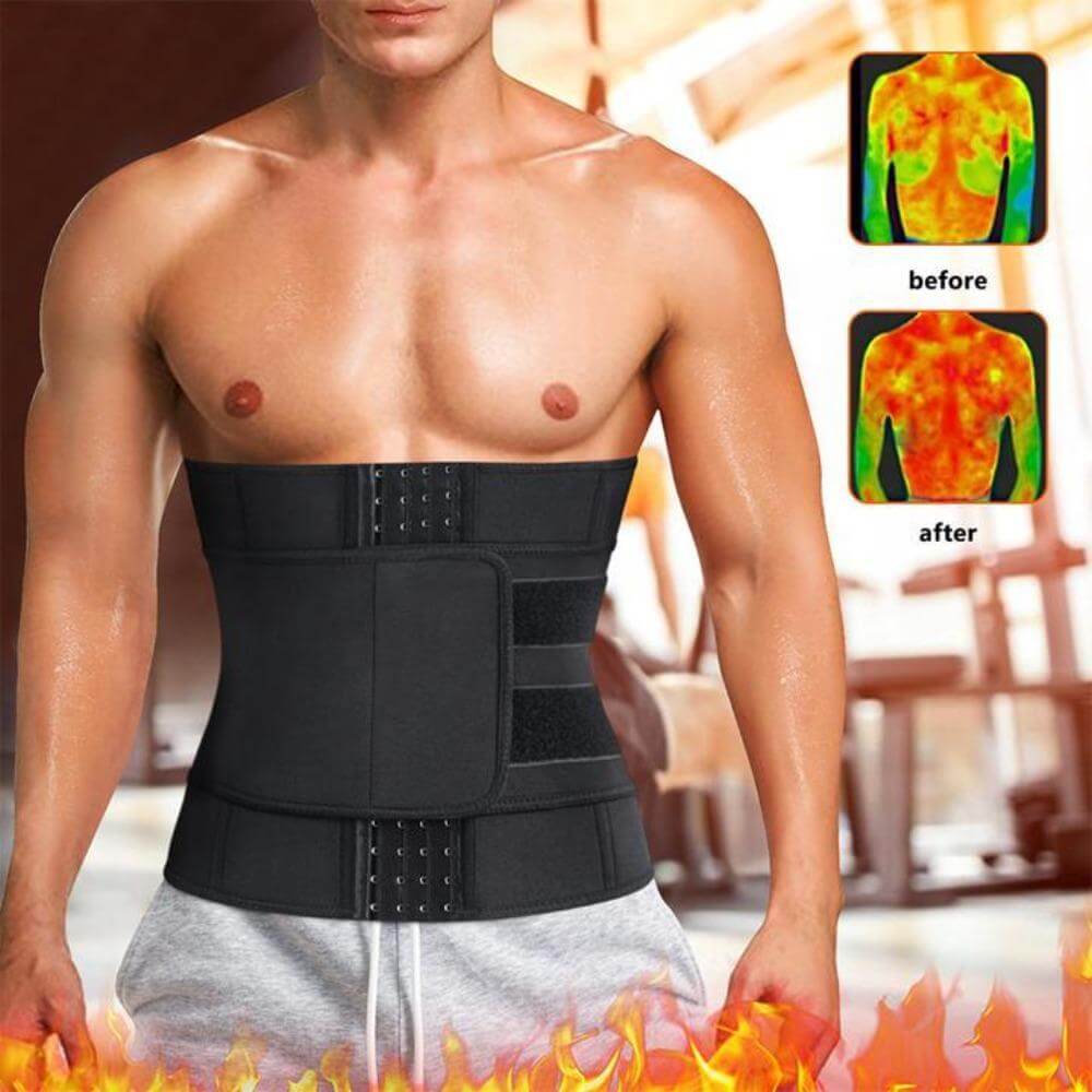 Slimming Body Sauna Sport Waist Trainer for Men