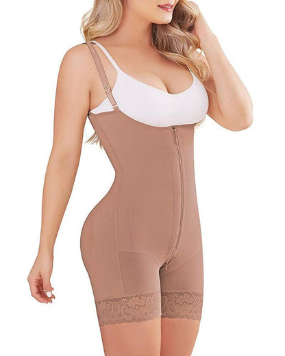 Tummy Control Full Body Shaper Fajas Compression Garment
