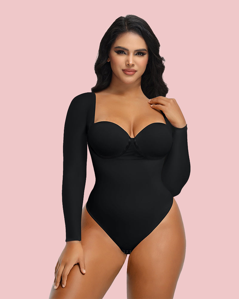 Back Lace-up Thong Seamless Shapewear