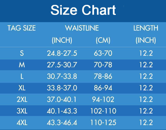 Men Sweat  Waist Trainer Sauna Belt