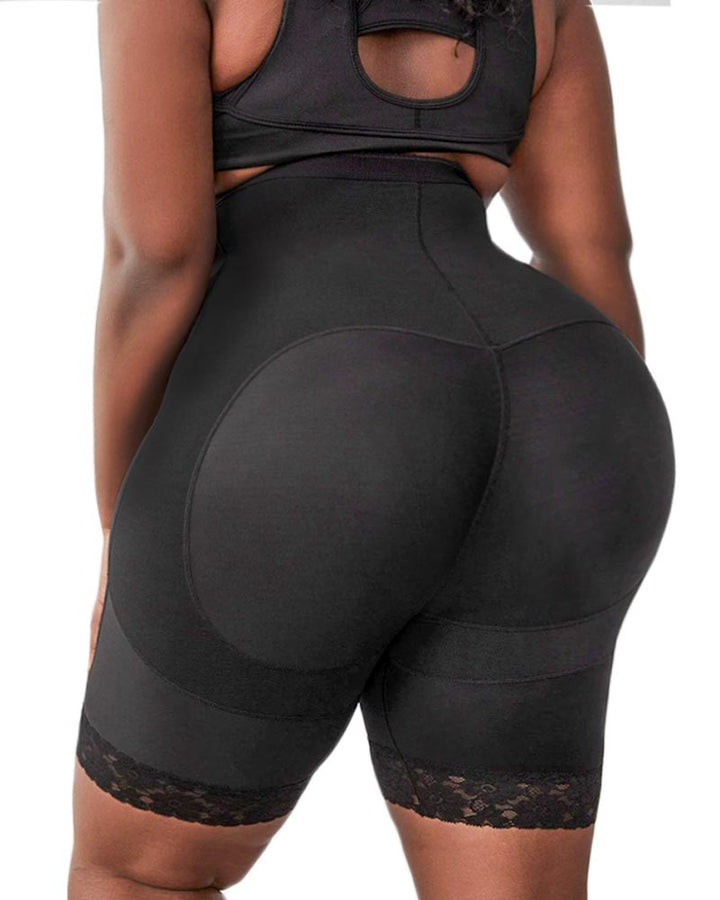 Women Tummy Control High Waisted Shorts Shapewear Butt Lifter Thigh Slimmer