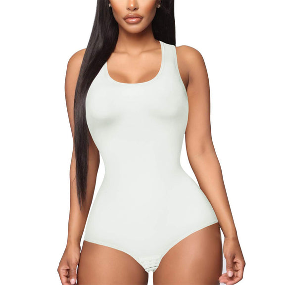 Scoop Neck Tank Tops Shapewear