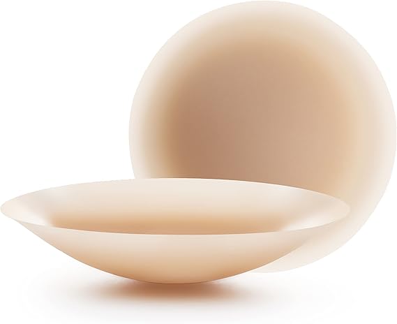 SELENA’S PERSICA Sticky Adhesive Silicone Nipple Pasties - Reusable Pasty Nipple Covers for Women waterbra Comfortable Flat