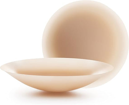 SELENA’S PERSICA Sticky Adhesive Silicone Nipple Pasties - Reusable Pasty Nipple Covers for Women waterbra Comfortable Flat