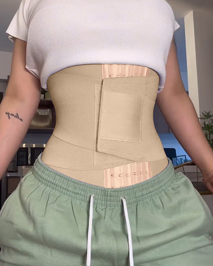 29 Steel Bone Invisible Hook And Zip Waist Trainer