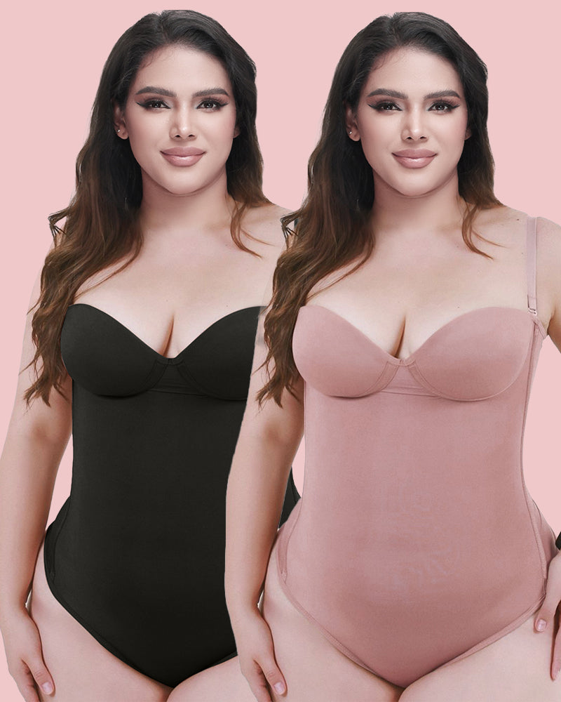 Back Lace-up Thong Seamless Shapewear