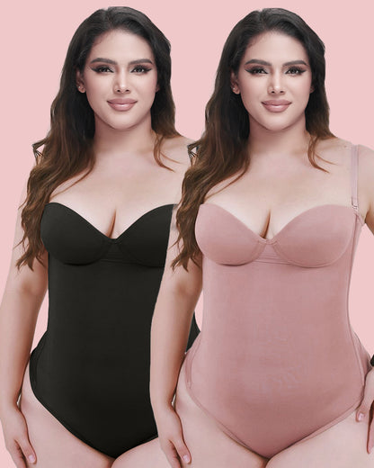 Back Lace-up Thong Seamless Shapewear