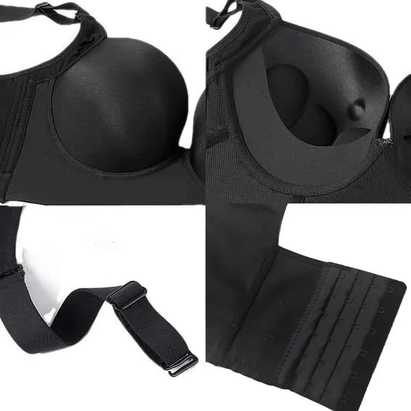 Bra with shapewear incorporated（Grey&Pink）