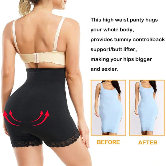 Levantador de glúteos y control de abdomen para mujeres