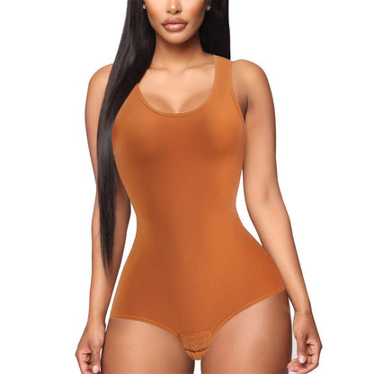 Scoop Neck Tank Tops Shapewear
