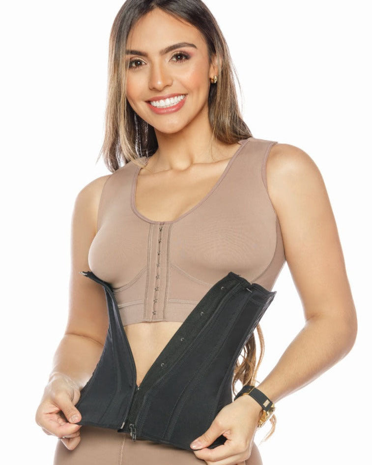 Zip Hourglass Figure Waist Trainer