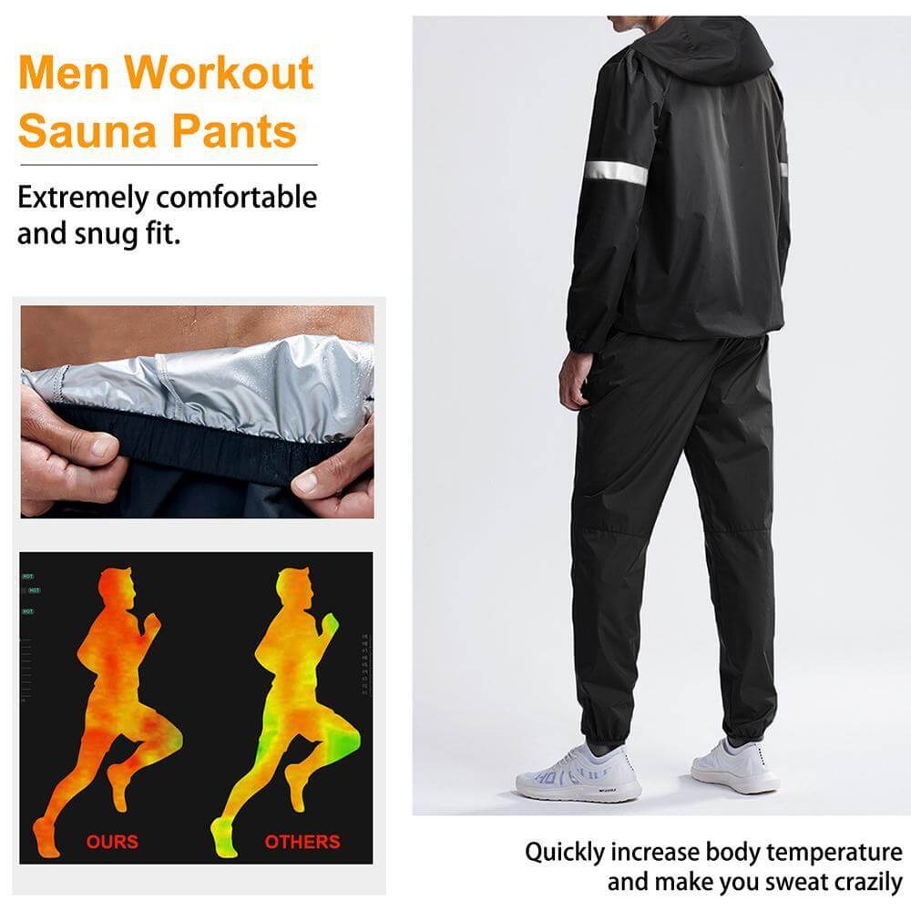 Sauna Sports Pants For Weight Loss