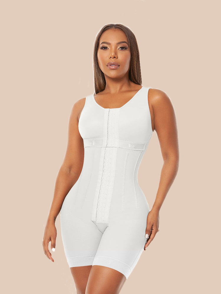 Women's Chest-Packed Body Shaper Postpartum Fajas Colombianas