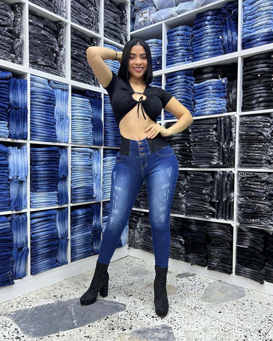 Shapewear Butt Lifter Women Jeans High Rise Waist Push Up