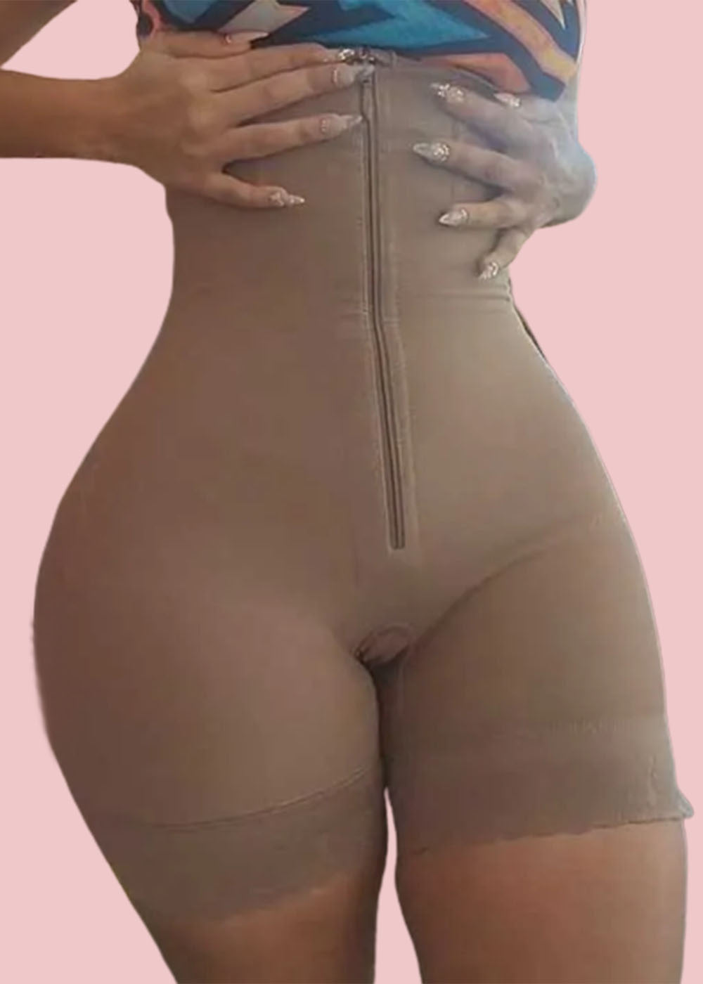 Adjustable Strap Tummy Control Shaper Panty