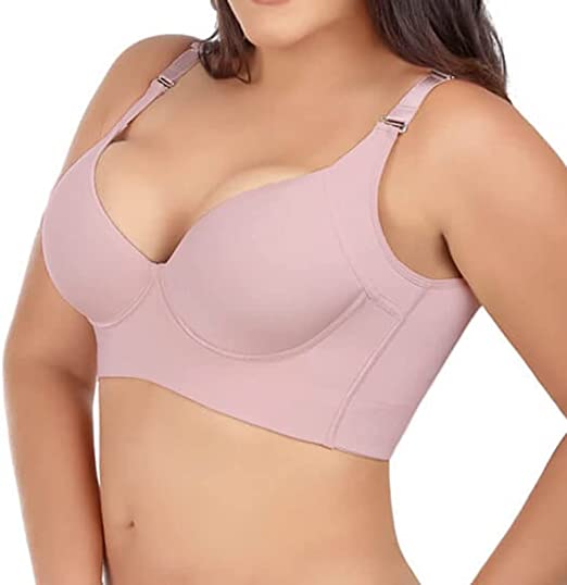 Bra with shapewear incorporated（Grey&Pink）