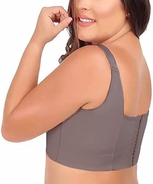 Bra with shapewear incorporated（Grey&Pink）