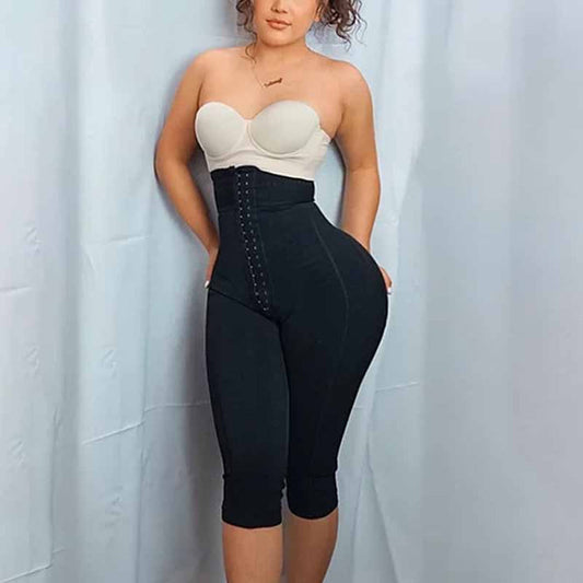 Women Tummy Control Body Shaper Butt Lifter Thigh Slimmer Faja Plus Size