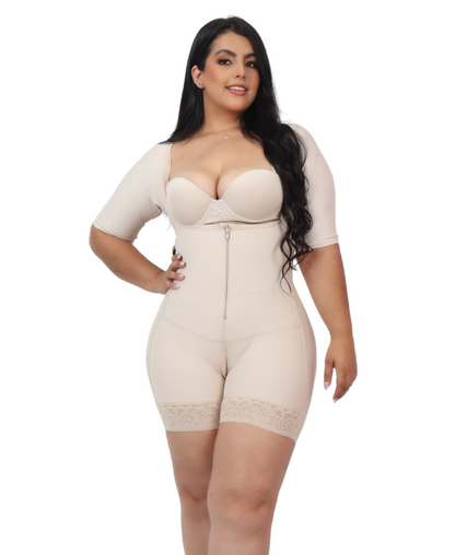 Slimming Full-Body Shaper with Arm Control