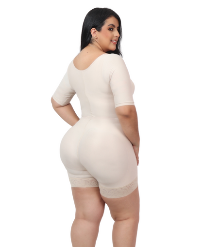 Slimming Full-Body Shaper with Arm Control