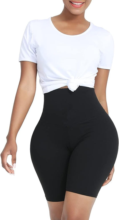 Huiming Sauna Sweat Shorts for Women Slimming Compression Workout Thermo Waist Trainer Slimming Leggings Pants Body Shape