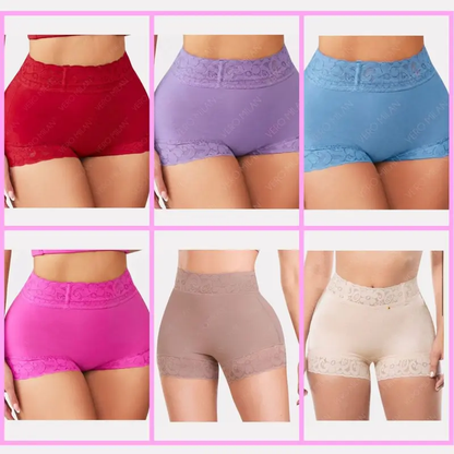 Women Lace Classic Daily Wear Body Shaper Butt Lifter Panty Smoothing Brief