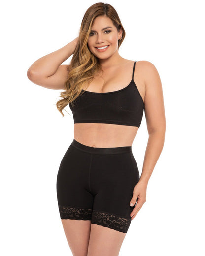 Low waist seamless hip lift shorts