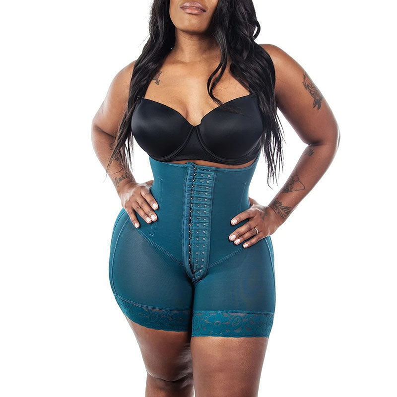 Tummy Control Fajas High Waist Women Shapewear Postpartum Butt Lifter With Adjustable Hook Eye
