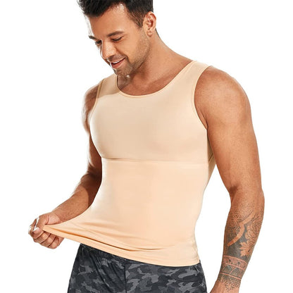 Men Compression Slimming Body Shaper Tank