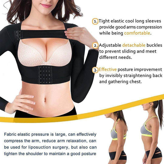 Faja reductora para brazos para mujeres
