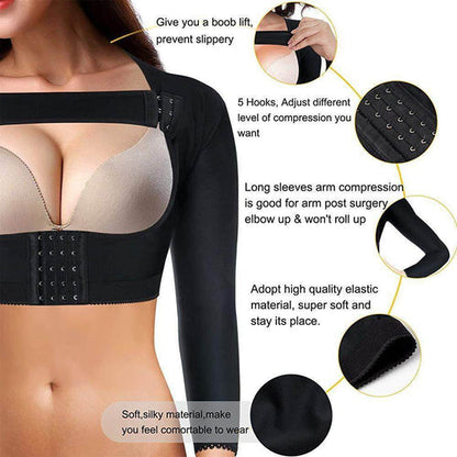 Faja reductora para brazos para mujeres