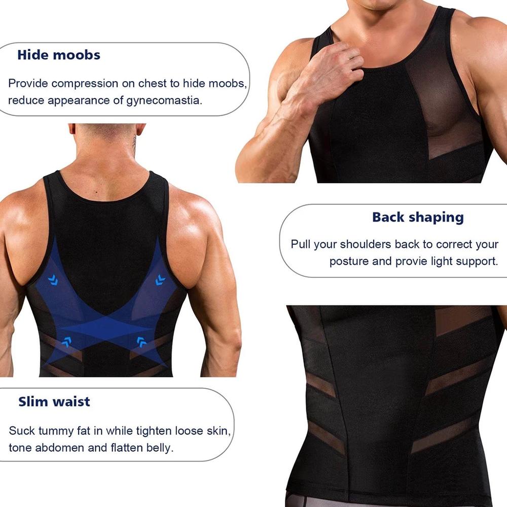 Men's Compression Shape Undershirt