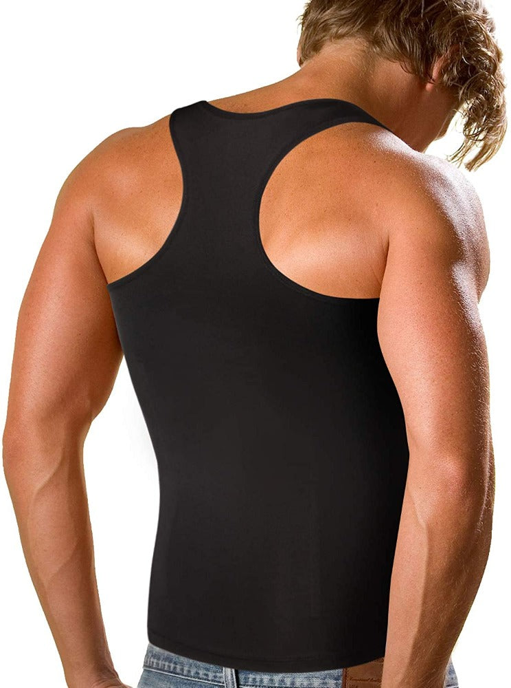 Men Slimming Underwear Compressed Shirts