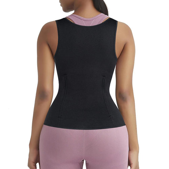 Women's Sweating Waist Trainer Vest Bodysuit