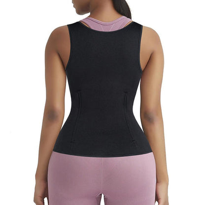 Women's Sweating Waist Trainer Vest Bodysuit