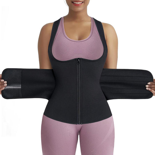 Women's Sweating Waist Trainer Vest Bodysuit